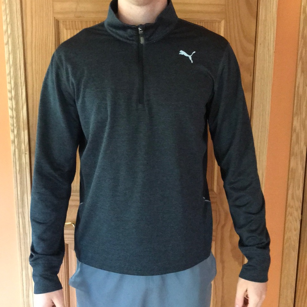 Long Sleeve Puma running top